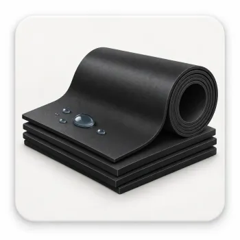 EPDM gumijas loksne 1 mm (60mm)