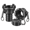 Vītņots adapters 100 mm (4