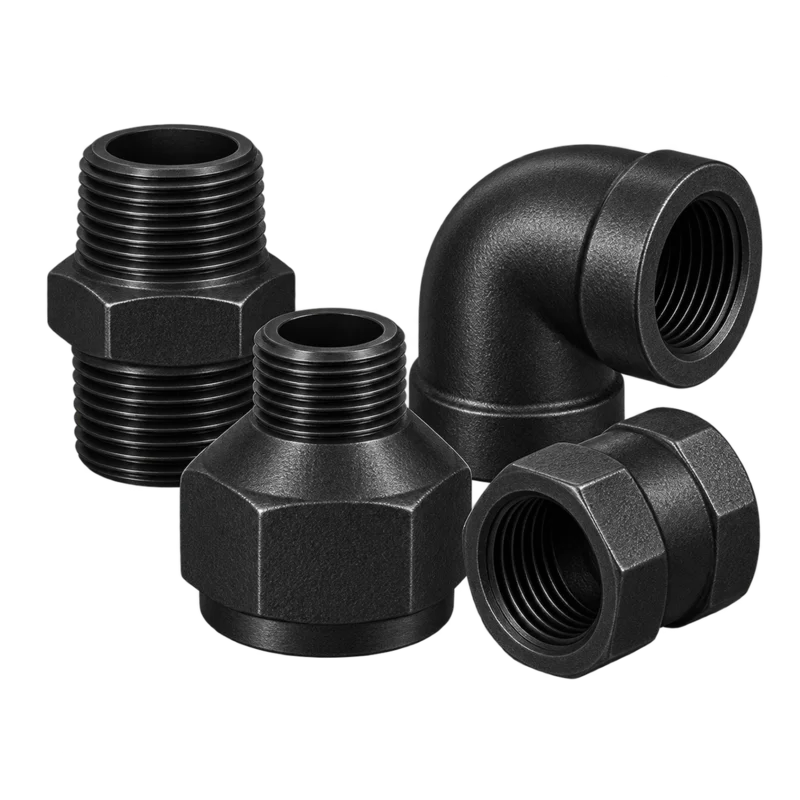Vītņots adapters SS pāreja M/M 1