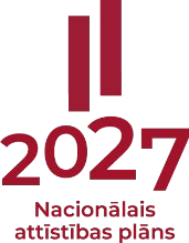 Nacionālā attīstības plāna 2027 logotips